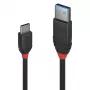 Lindy 36914 USB-kaapeli USB 3.2 Gen 1 (3.1 Gen 1) 0,15 m USB C USB A musta