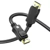 Techly ICOC-DSP-A21-010 DisplayPort-kaapeli 1 m musta