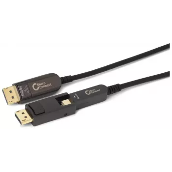 Microconnect DP-MMG-5000MBV1.4OP DisplayPort-kaapeli 50 m musta