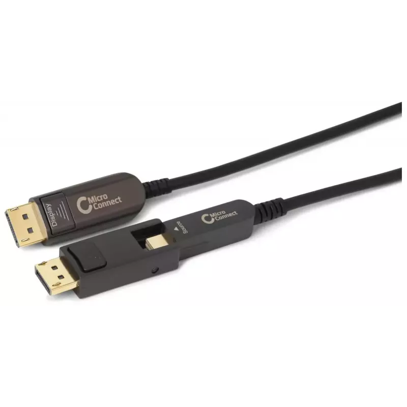 Microconnect DP-MMG-5000MBV1.4OP DisplayPort-kaapeli 50 m musta