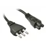Lindy 2 m, CEI23-16-VII - IEC 320 C5 musta C5-liitin