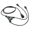 Lindy 2 m IEC-haaroituskaapeli IEC C14 – 2 x IEC C13