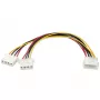 Lindy 0,25 m virtasovitin, LP4-uros – 2 x LP4-naaras