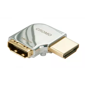 Lindy CROMO HDMI-uros HDMI-naaras 90 asteen kulma-adapteri - oikealle