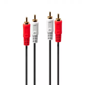 Audiokaapeli 2xRCA stereo Lindy 35661