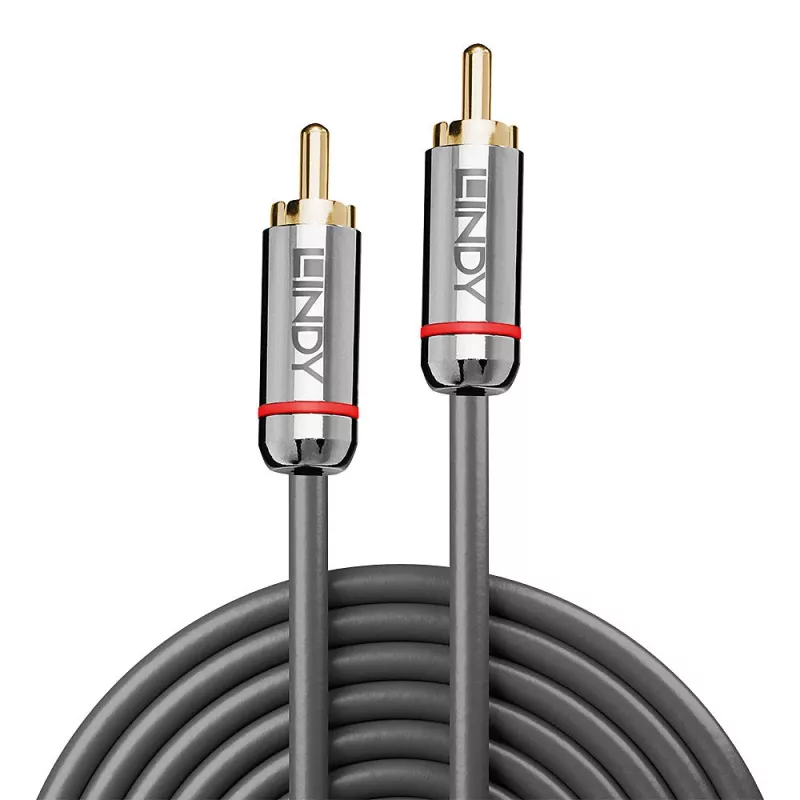 Lindy 2 m digitaalinen RCA-audiokaapeli, Cromo Line