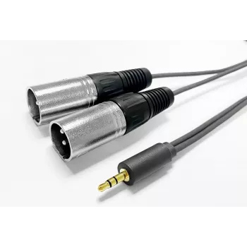 Audiokaapeli VivoLink PROMJXLRS02 — 2 x XLR-uros, ammattimainen mikrofoni-/linjaliitäntä