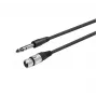 Vivolink PROAUDXLRFJACKS3 audiokaapeli 3 m XLR 6,35 mm musta