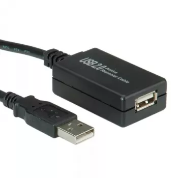 USB 2.0 -jatkojohto VALUE 12 m toistimella