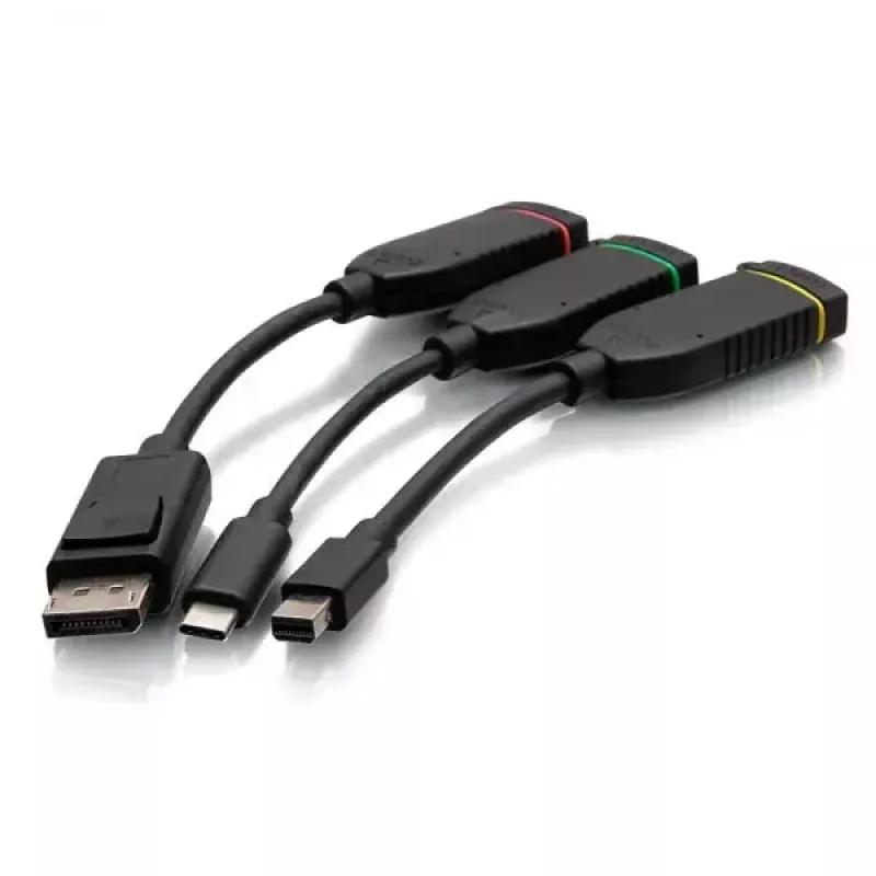 C2G Universal 4K HDMI -dongleadapterirengas Mini DisplayPort DisplayPort USB-C