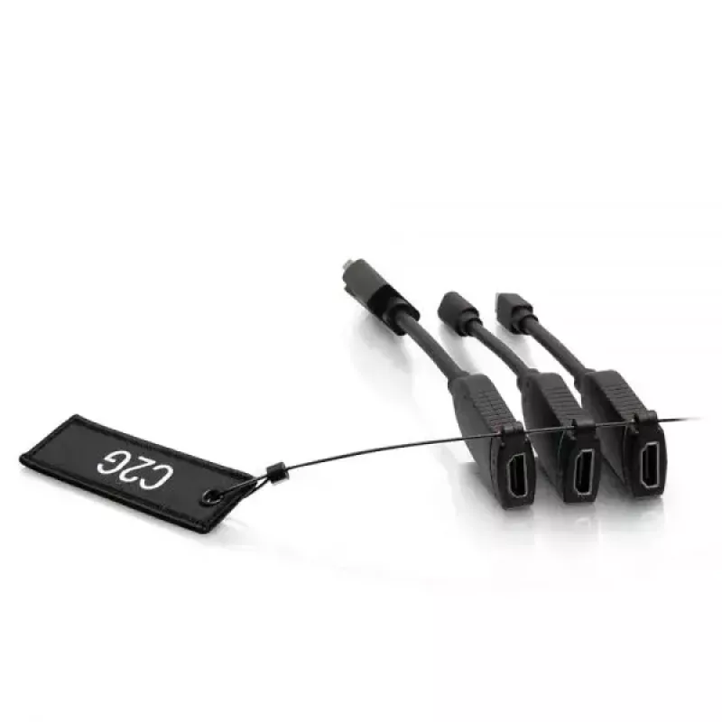 C2G Universal 4K HDMI -dongleadapterirengas Mini DisplayPort DisplayPort USB-C