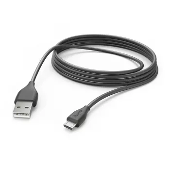 Hama 00201588 USB-kaapeli USB 2.0 3 m USB A Micro-USB B musta