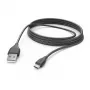 Hama 00201588 USB-kaapeli USB 2.0 3 m USB A Micro-USB B musta