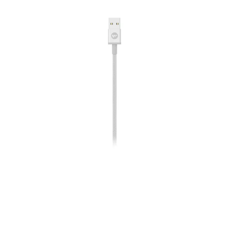 mophie lataus- ja synkronointikaapeli – USB-A - Micro/USB-C/LTG – 1 m – valkoinen