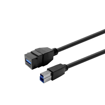 VivoLink USB 3.0 Type-A - Type-A -jatkokaapeli PROKEYUSB3AFBM2B, 2 m, musta