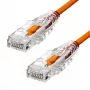 Ethernet-kaapeli ProXtend Ultra ohut CAT6 RJ-45 4M oranssi