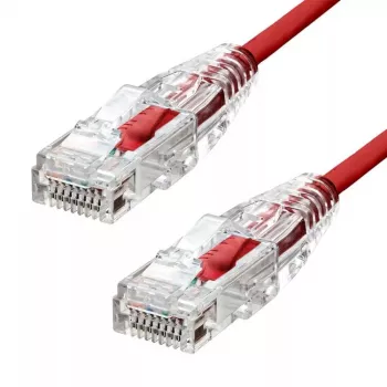 Ethernet-kaapeli ProXtend Ultra ohut CAT6 RJ-45 4M punainen
