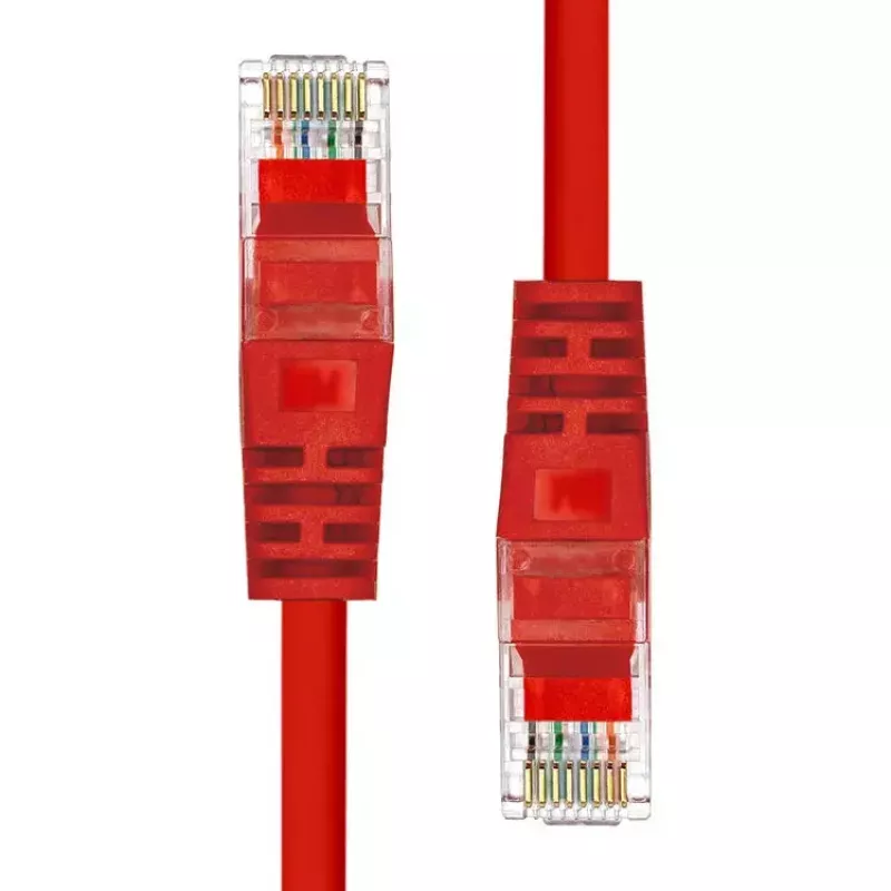 Verkkokaapeli ProXtend CAT5e U/UTP CCA PVC punainen 0,25 m