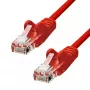 Verkkokaapeli ProXtend CAT5e U/UTP CCA PVC punainen 0,25 m