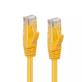 Microconnect UTP515Y -verkkokaapeli keltainen 15 m Cat5e U/UTP (UTP)