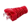 MicroConnect CONB65R -vedonpoistoholkki Cat5e/Cat6/Cat6A-kaapeleille 6,5 mm asti, punainen