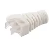 MicroConnect CONB65W -vedonpoistoholkki Cat5e/Cat6/Cat6A-kaapeleille 6,5 mm asti, valkoinen