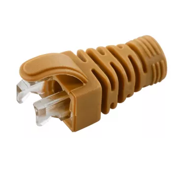 MicroConnect CONB65O -taittumissuojaholkki Cat5e/Cat6/Cat6A-kaapeleille 6,5 mm asti, oranssi