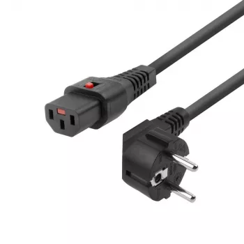 Virtajohto MicroConnect MC-SCHC13-5 — IEC C13 CEE 7/7 (Schuko), 5 m