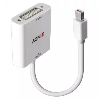 Lindy Mini DisplayPort DVI -muunnin 0,18 m Mini DisplayPort DVI-I