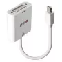Lindy Mini DisplayPort DVI -muunnin 0,18 m Mini DisplayPort DVI-I
