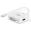 Lindy Mini DisplayPort 1.2 HDMI 1.4, DVI ja VGA -muunnin