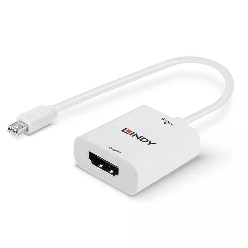 Lindy Mini DisplayPort 1.2 HDMI 2.0 18G aktiivimuunnin