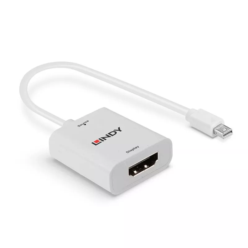 Lindy Mini DisplayPort 1.2 HDMI 2.0 18G aktiivimuunnin