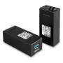 AV-lähetin ja -vastaanotin Lindy 200 m Fibre Optic USB 3.0 -jatko