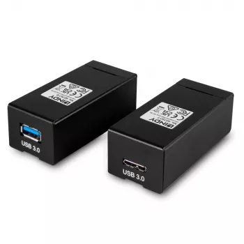 AV-lähetin ja -vastaanotin Lindy 200 m Fibre Optic USB 3.0 -jatko