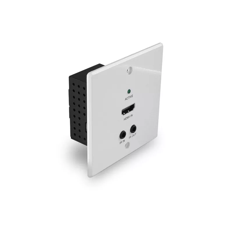Lindy 70 m Cat.6 HDMI 4K60, IR ja RS-232 HDBaseT UK-seinäpaneelijatko, lähetin