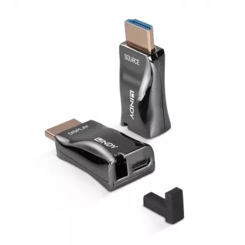 AV-lähetin ja -vastaanotin Lindy 300m Fibre Optic HDMI 4K60