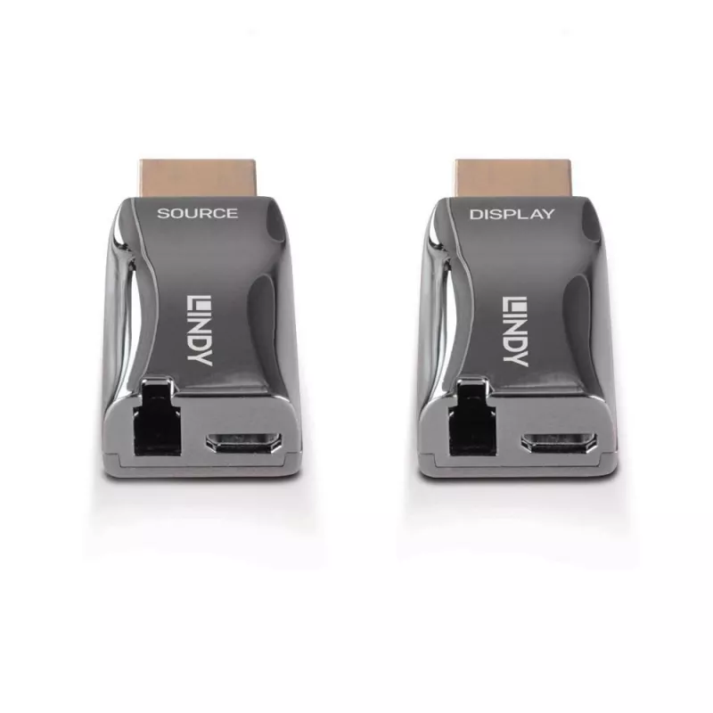 AV-lähetin ja -vastaanotin Lindy 300m Fibre Optic HDMI 4K60