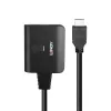 Lindy 2-porttinen HDMI 4K60 -jakaja kaapeli musta 3840x2160