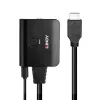 Lindy 2-porttinen HDMI 4K60 -jakaja kaapeli musta 3840x2160