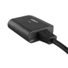 Lindy 2-porttinen HDMI 4K60 -jakaja kaapeli musta 3840x2160