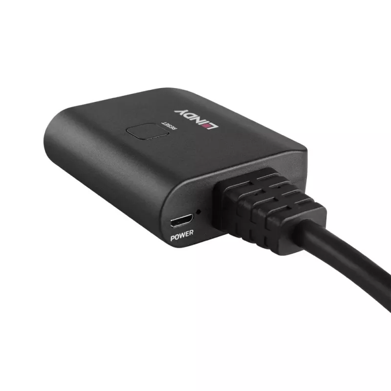 Lindy 2-porttinen HDMI 4K60 -jakaja kaapeli musta 3840x2160