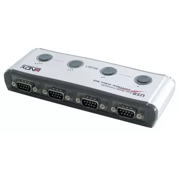 USB 4-porttinen sarjaporttimuunnin Lindy 42858