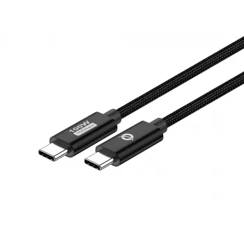 Conceptronic ETTA02B12 USB 3.2 Gen 2 C-C PD 3.0 100W -kaapeli 1,2 m, 20 V 5 A, 10 Gbit/s, E-Mark