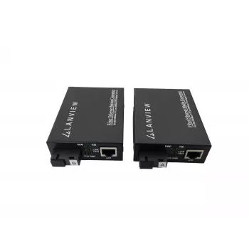 Lanview LVN-MED-SC-1000BASE-X-2 verkkomediakonvertteri