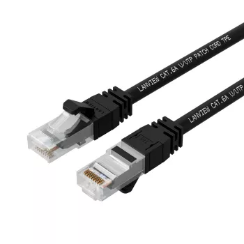Lanview LV-UTP6A01B verkkokaapeli musta 1 m S/FTP (S-STP)