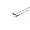 Verkkokaapeli Lanview LV-6AFTP-FLEX-ANG-005B RJ45 Cat6A 5 m musta