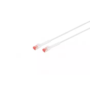 Verkkokaapeli Lanview LV-6AFTP-FLEX-ANG-0025W RJ45 Cat6a 25 m valkoinen