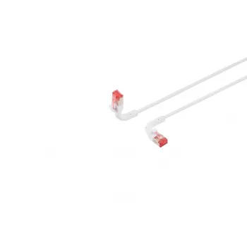 Verkkokaapeli Lanview LV-6AFTP-FLEX-ANG-005W RJ45 Cat6A 5 m valkoinen