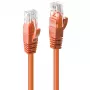 Lindy-verkkokaapeli 7,5 m RJ-45 Cat6 U/UTP oranssi